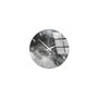 Wallity Reloj de pared decorativo de cristal Multicolor 40 cm